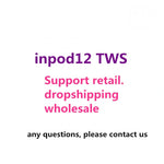 i12 tws Macaron i12 Earphones Bluetooth 5.0 Touch Control Model Auto Pairing Support Wholesale Dorp shipping Retail