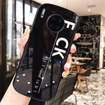 Luxury Drop Proof Mirror Case for HUAWEI mate 30 20 pro p20 p30 pro honor 9x pro 20 nova 5 glass back cover Soft TPU Phone Cover