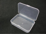 Rectangular plastic box PP small box storage box parts mini storage box jewelry box with lid