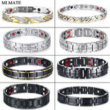 Women Men Health Care Germanium Magnetic Bracelet for Arthritis and Carpal Tunnel