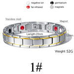 Women Men Health Care Germanium Magnetic Bracelet for Arthritis and Carpal Tunnel