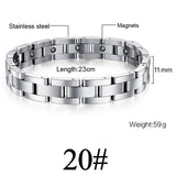 Women Men Health Care Germanium Magnetic Bracelet for Arthritis and Carpal Tunnel