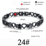 Women Men Health Care Germanium Magnetic Bracelet for Arthritis and Carpal Tunnel