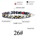 Women Men Health Care Germanium Magnetic Bracelet for Arthritis and Carpal Tunnel