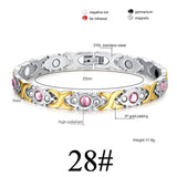 Women Men Health Care Germanium Magnetic Bracelet for Arthritis and Carpal Tunnel