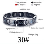 Women Men Health Care Germanium Magnetic Bracelet for Arthritis and Carpal Tunnel