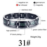 Women Men Health Care Germanium Magnetic Bracelet for Arthritis and Carpal Tunnel